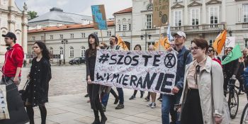 Protest Klimatyczny w Warszawie