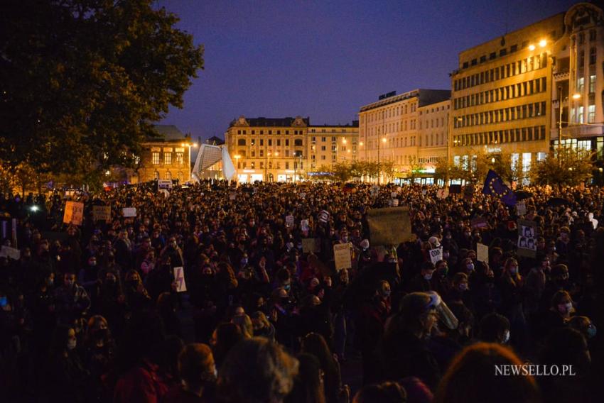 Strajk Kobiet - manifestacja w Poznaniu