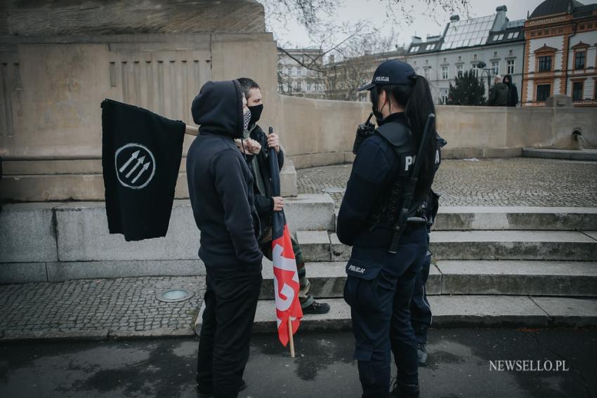 Walcz z wirusem kapitalizmu - demonstracja we Wrocławiu