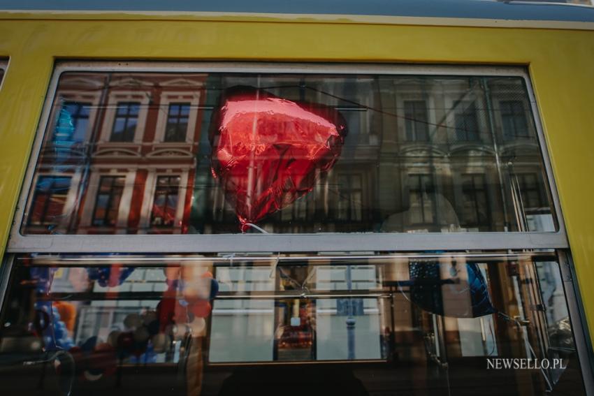 Walentynkowy tramwaj we Wrocławiu