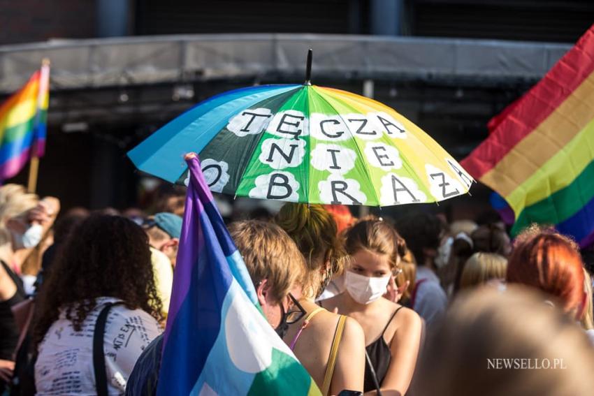 Protest LGBT: Gdańsk solidarny z Margot