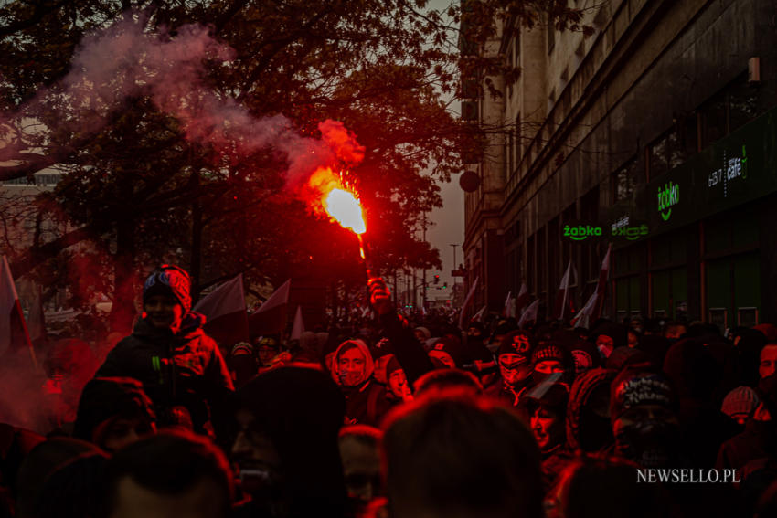 Marsz Niepodległości w Warszawie