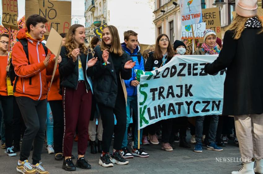 Młodzieżowy Strajk Klimatyczny w Łodzi