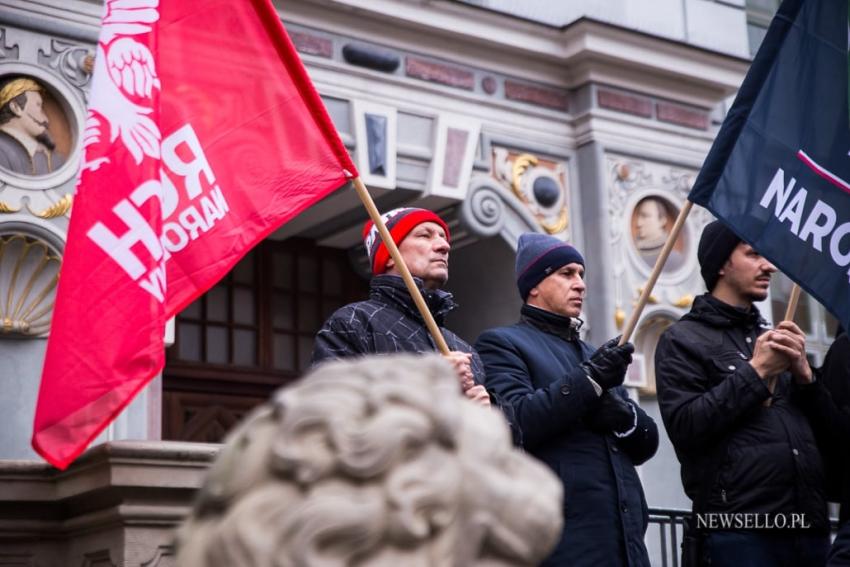 Żądamy Godności na Granicy - manifestacja w Gdańsku