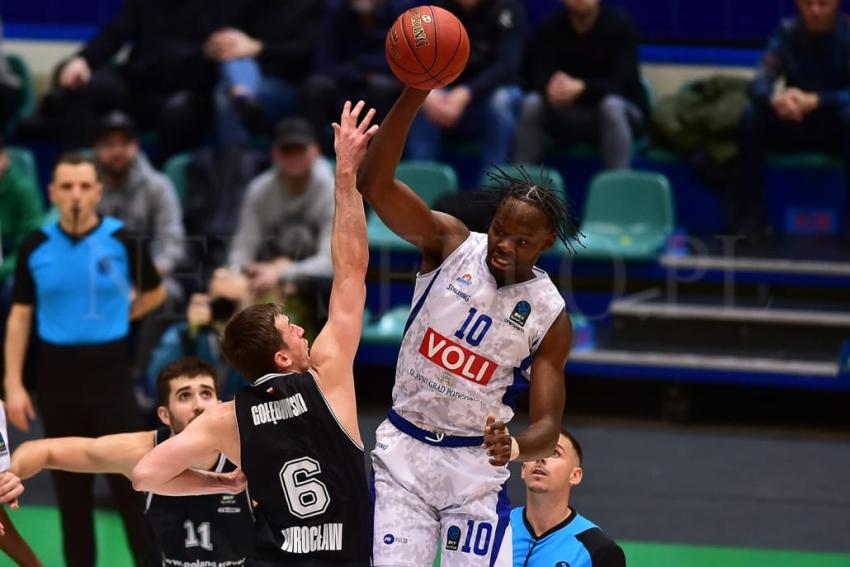 WKS Śląsk Wrocław - Buducnost VOLI Podgorica 79:80