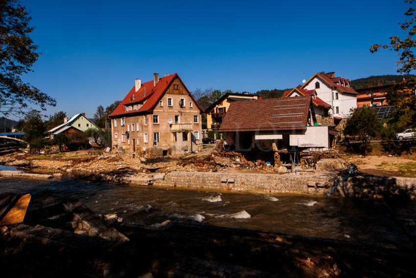 Lądek Zdrój po powodzi