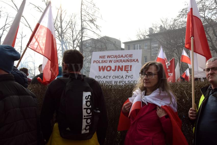 Protest rolników w Warszawie