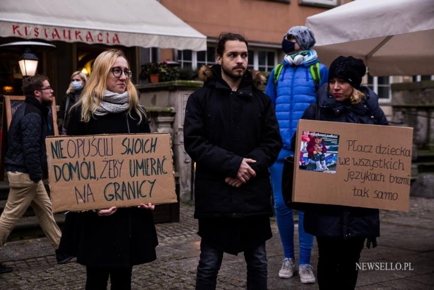 Żądamy Godności na Granicy - manifestacja w Gdańsku