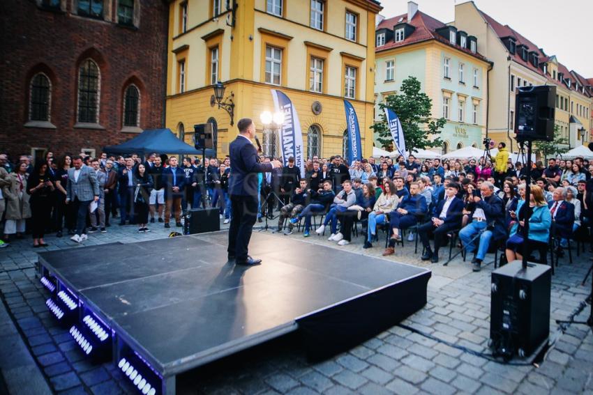 Kampania wyborcza do Parlamentu Europejskiego 2024: Konfederacja we Wrocławiu