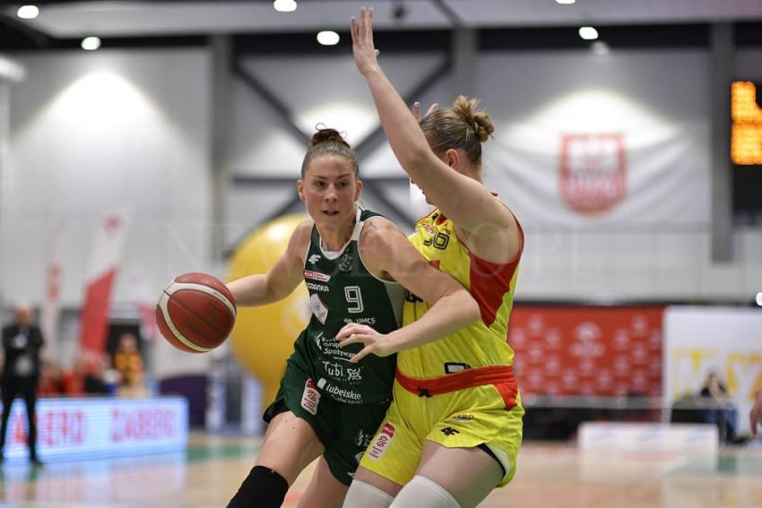 1KS Ślęza Wrocław - Polski Cukier AZS UMCS Lublin 77 : 70