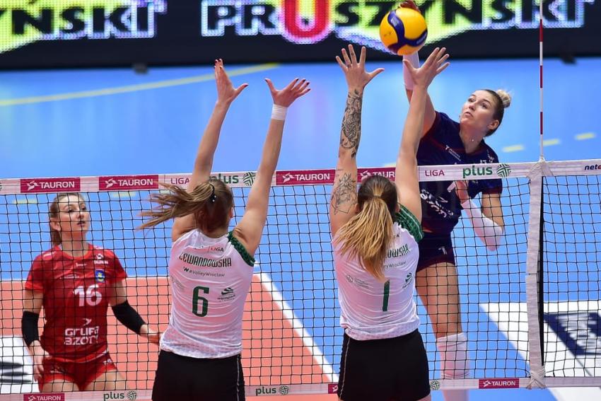 #VolleyWrocław - Grupa Azoty Akademia Tarnów 2:3