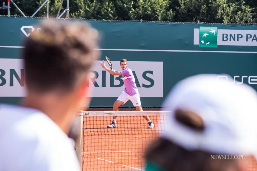 Iga Świątek i Hubert Hurkacz - mecz charytatywny