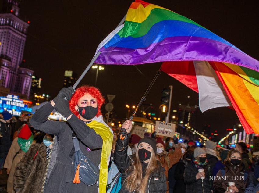 Strajk Kobiet 2021: Czas próby - manifestacja w Warszawie