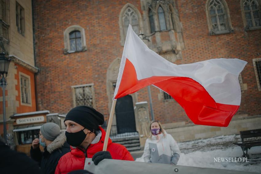 Wolne Media - Wolni Ludzie - manifestacja we Wrocławiu