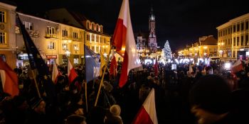 Wolne Media - protest w Białymstoku