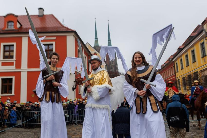 Orszak Trzech Króli 2024 we Wrocławiu