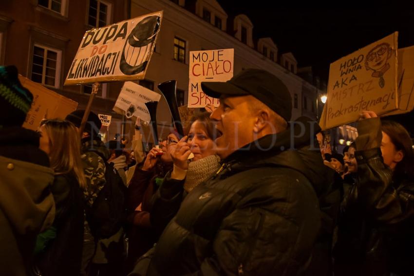 Strajk Kobiet protestował w Warszawie