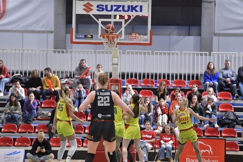 1KS Ślęza Wrocław - MB Zagłębie Sosnowiec 74:70