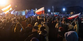 Wolne media - protest we Wrocławiu