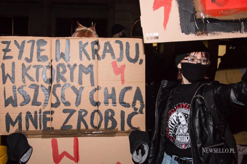 Strajk Kobiet: Manifa w Poznaniu
