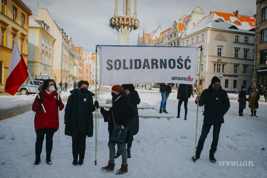 Wolne Media - Wolni Ludzie - manifestacja we Wrocławiu