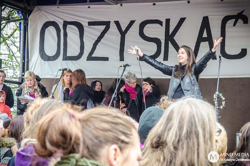 Warszawa: Demonstracja ODZYSKAC WYBOR 