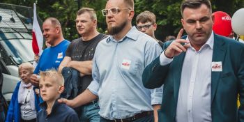 Strajk przedsiębiorców w Warszawie