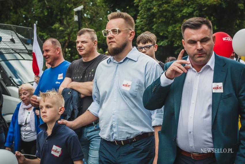 Strajk przedsiębiorców w Warszawie