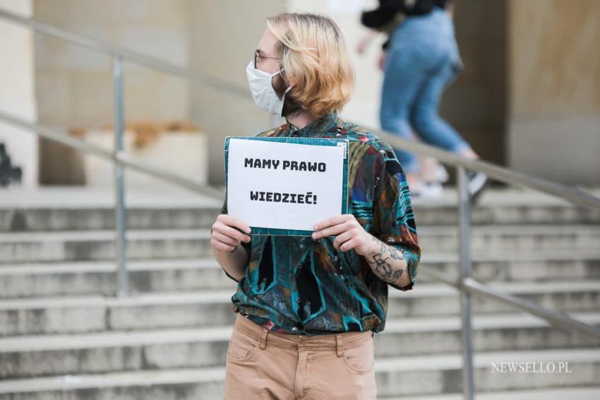 Protest Extinction Rebellion we Wrocławiu