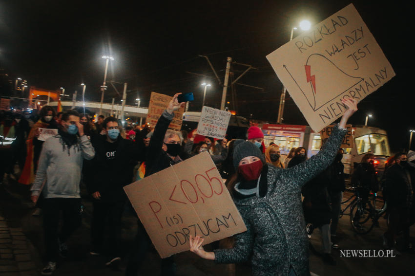 Strajk Kobiet: Spacer we Wrocławiu