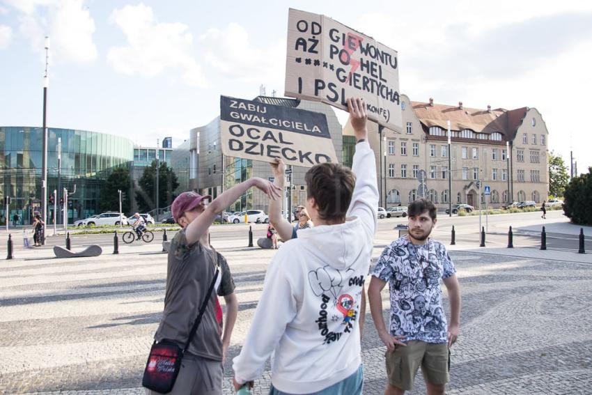 „Aborcja TAK” - manifestacja w Poznaniu