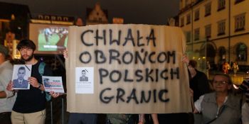 Pokaz filmu “Zielona Granica” we Wrocławiu zakłócony przez manifestację narodowców