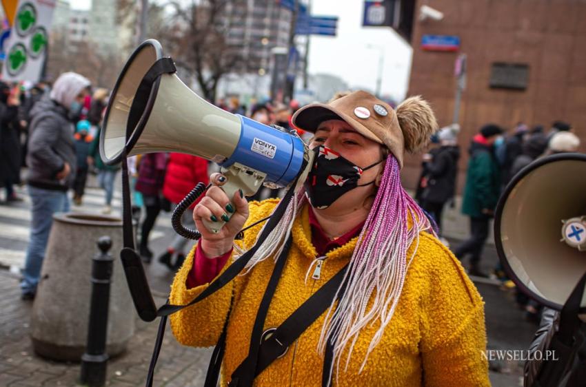 Strajk Kobiet: Idziemy po wolność. Idziemy po wszystko - manifestacja w Warszawie