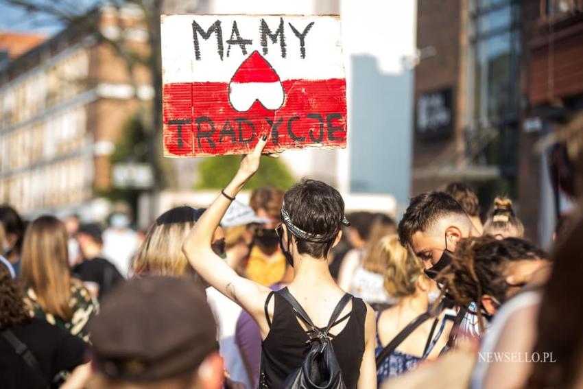 Protest LGBT: Gdańsk solidarny z Margot