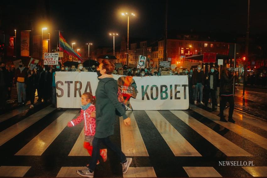 Strajk Kobiet: Marsz Ośmiu Gwiazd we Wrocławiu