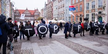 Żądamy Godności na Granicy - manifestacja w Gdańsku