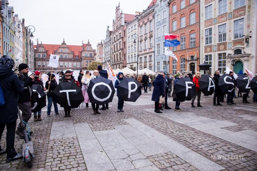 Żądamy Godności na Granicy - manifestacja w Gdańsku