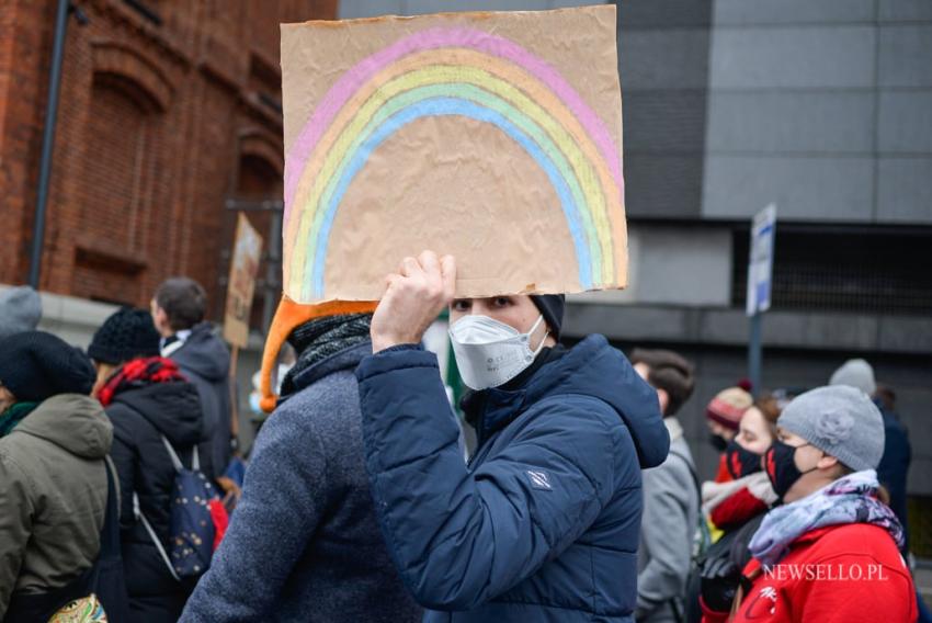 Strajk Kobiet: Solidarne przeciw przemocy władzy - manifestacje w Łodzi