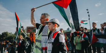 Wolna Palestyna - manifestacja we Wrocławiu