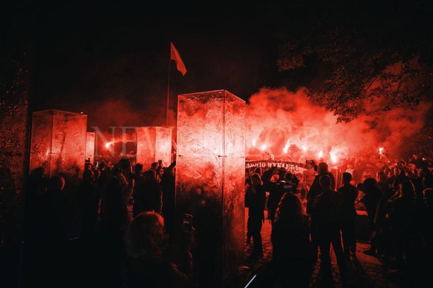 Odsłonięcie pomnika Żołnierzy Wyklętych we Wrocławiu