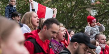 Krzyk dla Białorusi - manifestacja w Poznaniu
