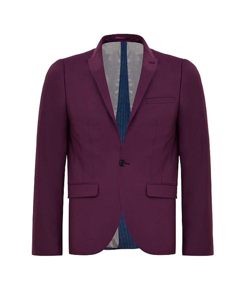 TK Maxx trzyczęściowy purpurowy garnitur całość 599.99 zł