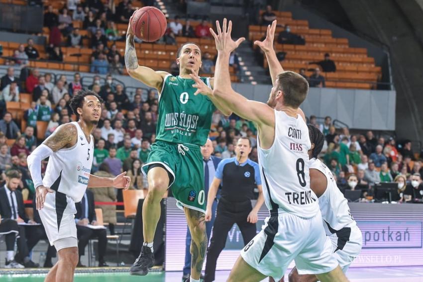 WKS Śląsk Wrocław - Dolomiti Energia Trento 77:68