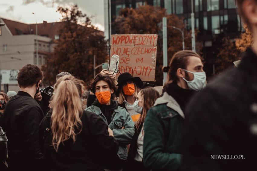 Strajk Kobiet - manifestacja w Gdańsku