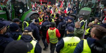 Protest rolników we Wrocławiu