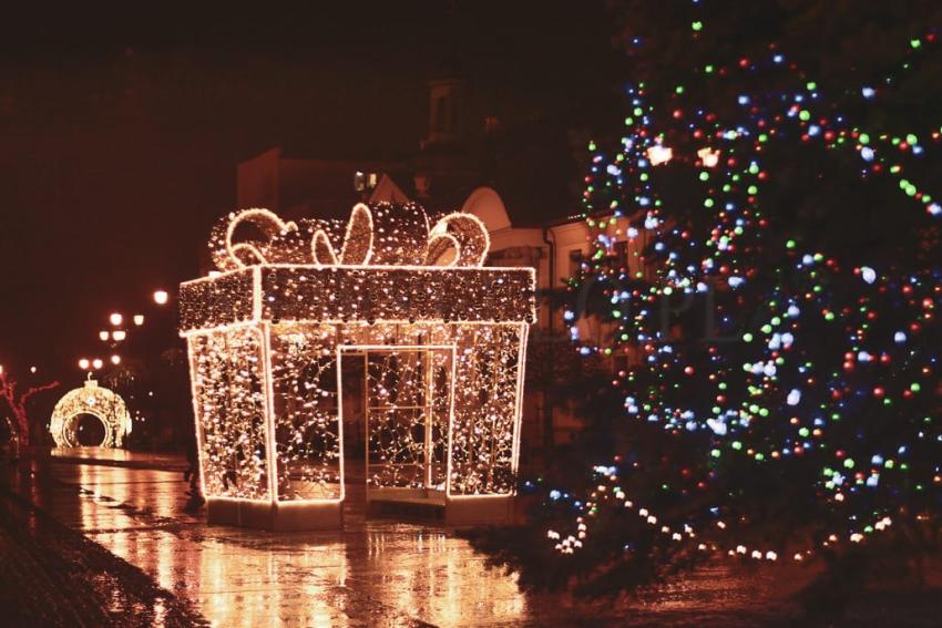 Świąteczne iluminacje w Białymstoku