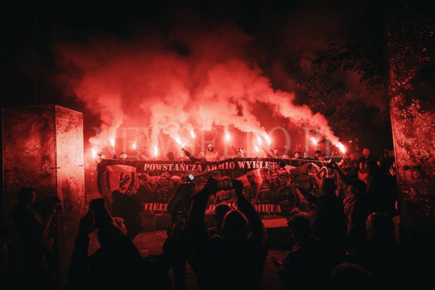 Odsłonięcie pomnika Żołnierzy Wyklętych we Wrocławiu