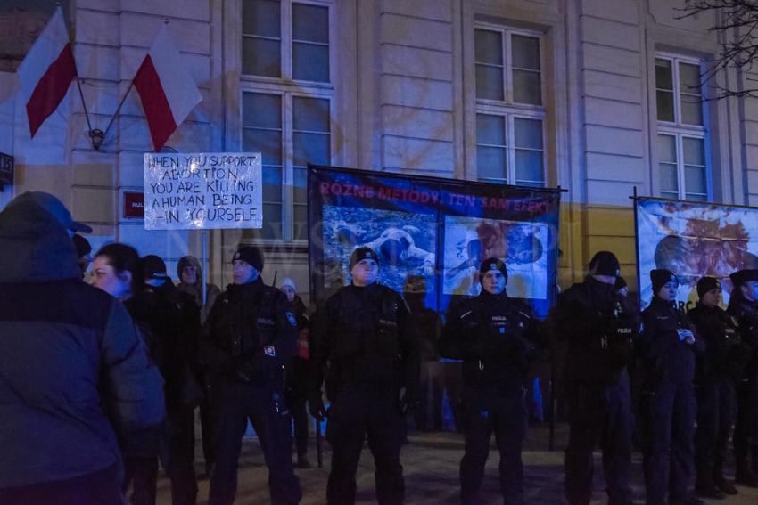 Strajk Kobiet protestował w Warszawie