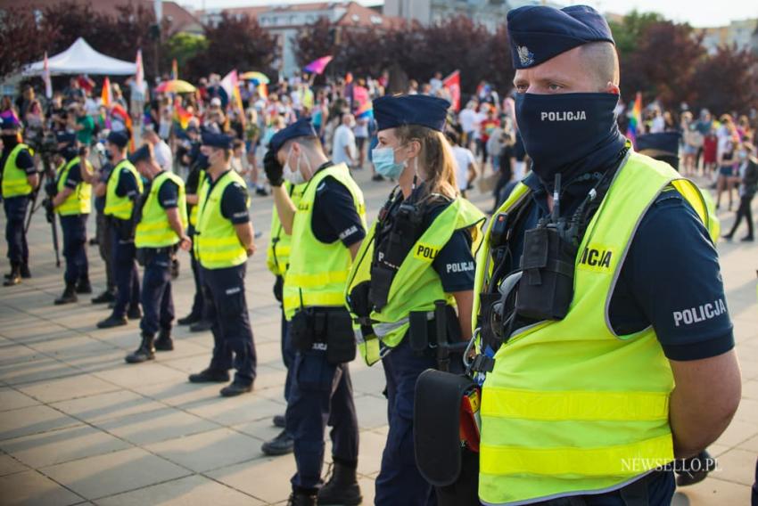 Wszystkich nas nie zamkniecie - manifestacja w Szczecinie