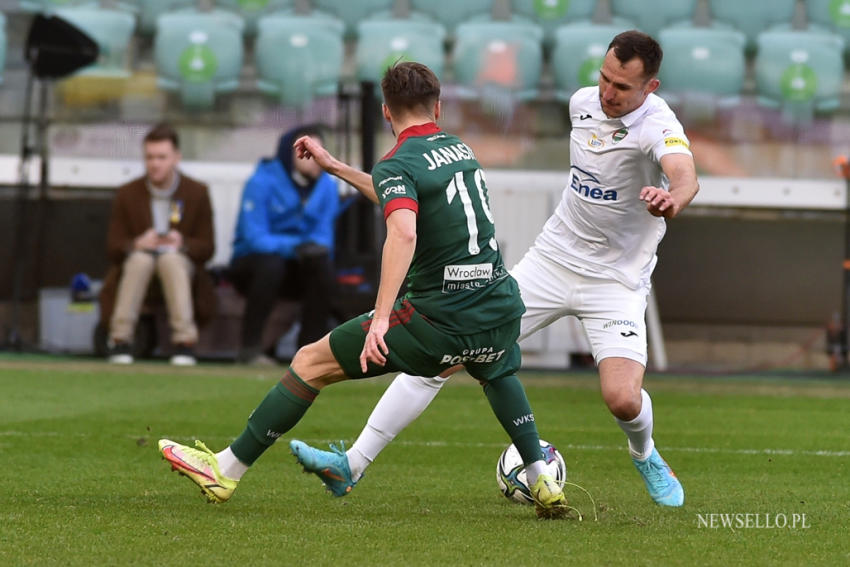 Śląsk Wrocław - Radomiak Radom 0:0